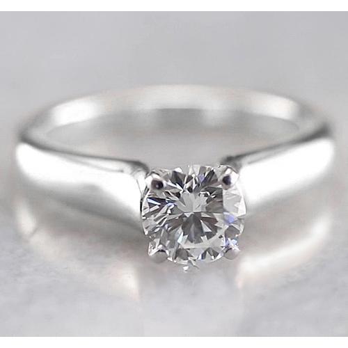 1 Carat Solitaire Diamond Engagement Ring Women Jewelry New