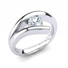 Natural Diamond Ring 1ct - White Gold 14K