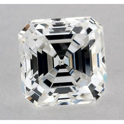 1 Carat Asscher Natural Earth Mined Diamond Loose F VS1 Very Good Cut