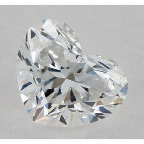 1 Carat Heart Diamond Loose F VS1 Very Good Cut Diamond