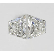 1.50 Carats G VVS1 Trapezoids Cut Loose Diamond Pair
