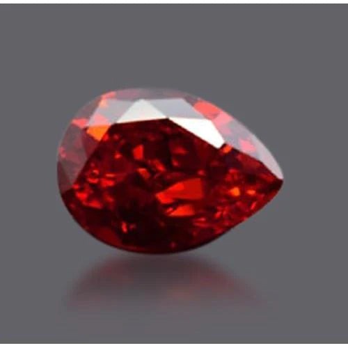 Ruby Pear Shape Loose Ruby Natural in Gold – main view