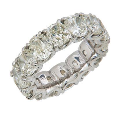 10 Carat Genuine Diamond Eternity Wedding Ring