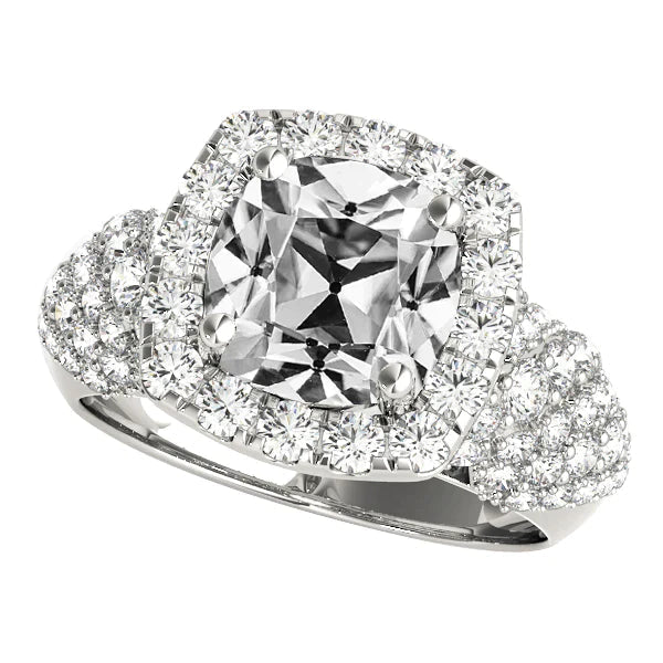 10 Carat Halo Luxury Natural Diamond Ring