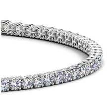 10 Carat Natural Diamond Gold Tennis Bracelet
