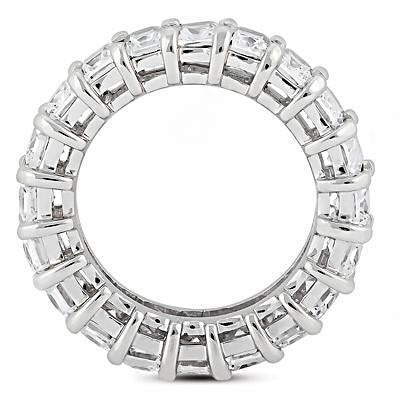 10 Carat Radiant Cut Eternity Natural Diamond Ring3