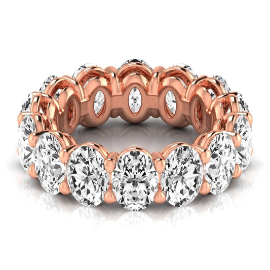 Fine Diamond Eternity Band – front view