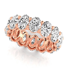 Bespoke Eternity Band 0.75 ct – side view
