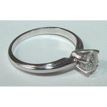 1 Carat Genuine Natural Earth Mined Diamond Solitaire Engagement Ring White Gold 14K Ring Jewelry