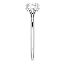 1 Carat Round Genuine Natural Earth Mined Diamond Solitaire Engagement Ring 14K White Gold