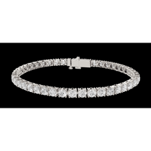 10 Carat Lab Grown Diamonds 14K Tennis Bracelet White Gold