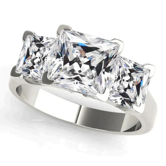 11 Carat Big Square Natural Diamond Ring