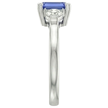 11 Carat Emerald Cut Sapphire Ring