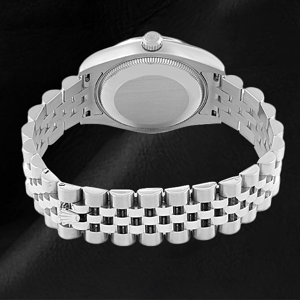 116234 Rolex White Mother Of Pearl Arabic Dial 36mm Watch