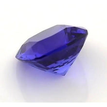 Earth-Mined Blue Tanzanite Loose Sapphires Natural 4 ct Gold – profile view