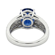 12 Carat IGI CERTIFIED Sapphire Engagement Ring