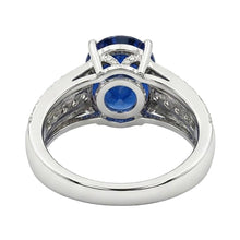 12 Carat Natural Sapphire Engagement Ring