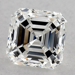 1.25 Carats Asscher Natural Earth Mined Diamond Loose E Vvs1 Very Good Cut