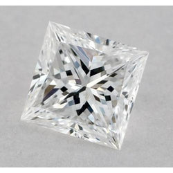 1.25 Carats Princess Natural Earth Mined Diamond Loose F Vvs1 Excellent Cut