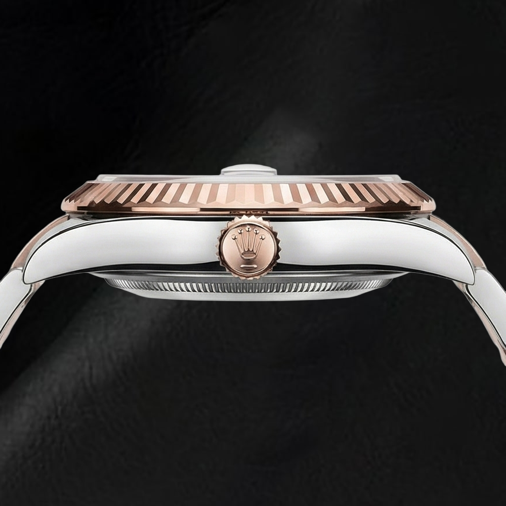 Natural Gemstone Rolex – profile view