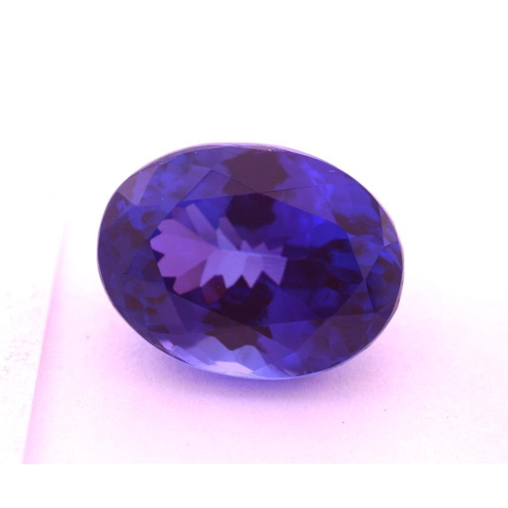Tanzanite Loose Sapphires Natural 6-ct Gold – front view