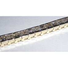12.50 Carats Princess Cut Diamond Tennis Bracelet New