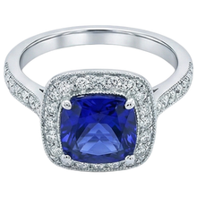 14.75 Ct Bezel Set Tanzanite With Natural Earth Mined Diamonds Ring Gold 14K