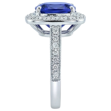 14.75 Ct Bezel Set Tanzanite With Natural Earth Mined Diamonds Ring Gold 14K