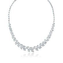 14 Carats Round Real Diamond Ladies Beautiful Necklace Solid Gold Jewelry