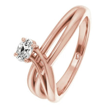 14K Gold Oval Solitaire Ring Natural Earth Mined DIAMOND ( NOT LAB GROWN ) 2 Carats Jewellery