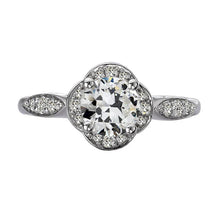 14K Gold Round Old Miner Genuine Diamond Ring With Accents 4 Carats