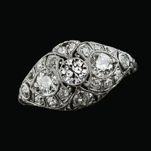 14K Gold Round Old Miner Natural Diamond Ring Milgrain Shank 4.50 Carats