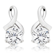 14K White Gold 3.80 Ct Round Cut Genuine Diamonds Ladies Drop Earrings New