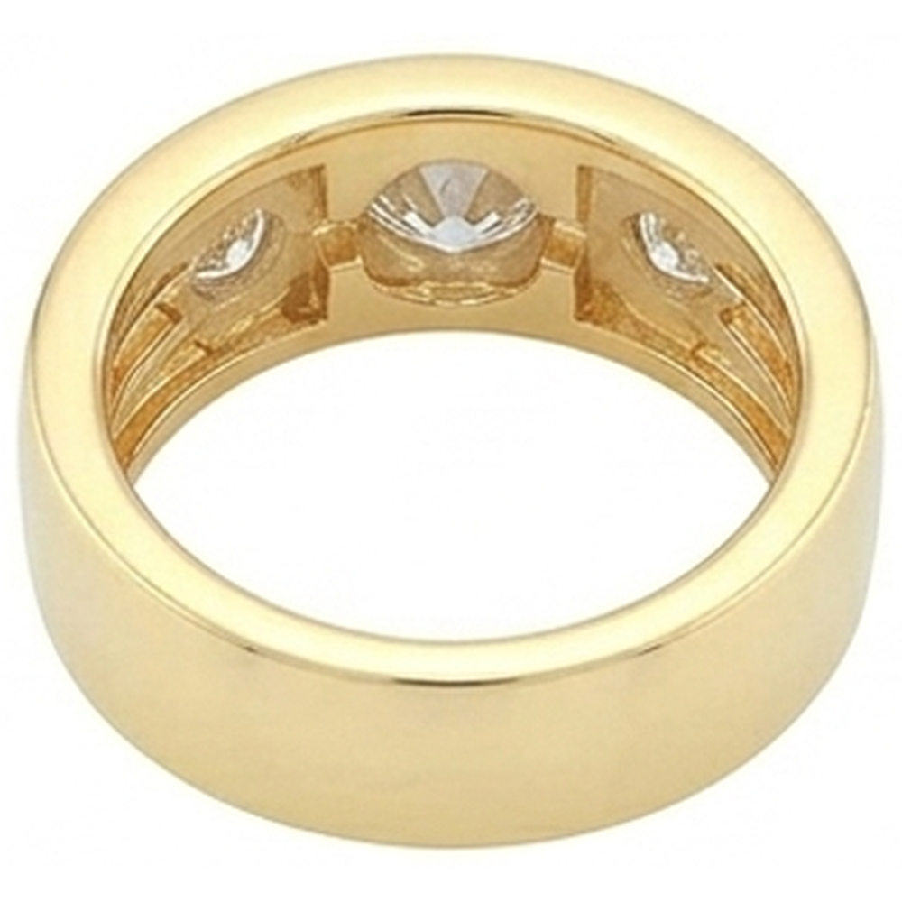 14K Yellow Gold 1 Ct Men's Real Natural Earth Mined DIAMOND ( NOT LAB GROWN ) Ring Jewellery New