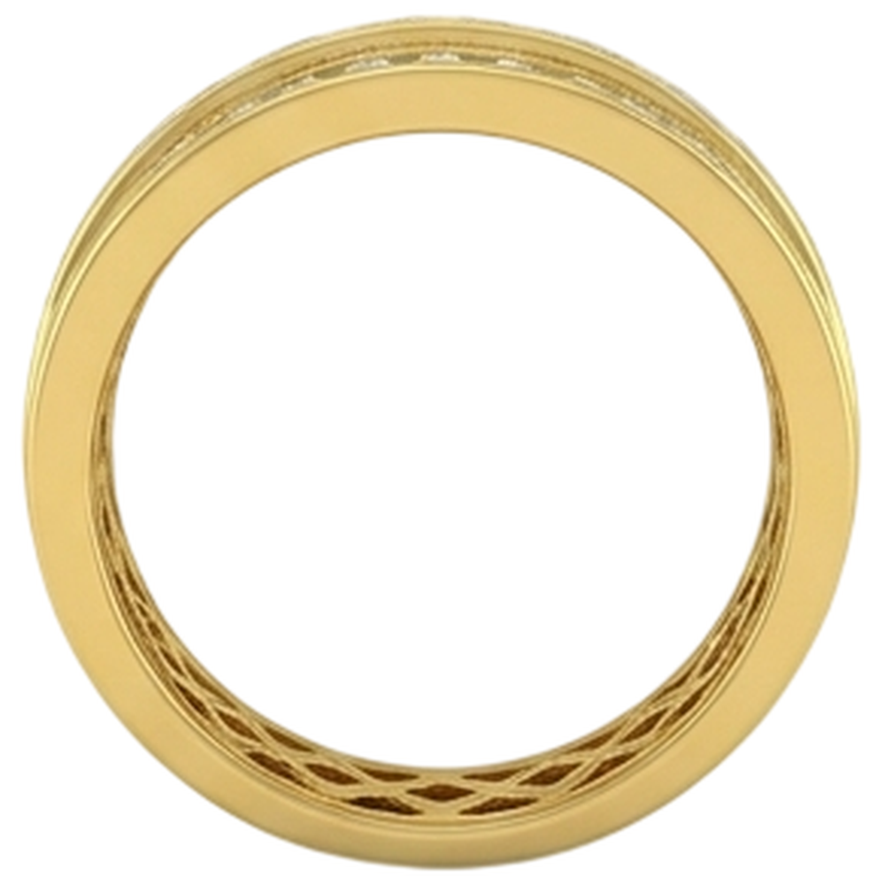 14K Yellow Gold 2 Ct Men's Natural Earth Mined DIAMOND ( NOT LAB GROWN ) Ring Jewellery New