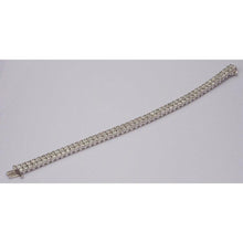 15 Carats Genuine Diamond Tennis Carpet Bracelet Vs 
