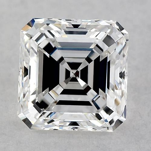 1.5 Carats Asscher Diamond Loose F Fl Very Good Cut Diamond