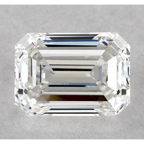 1.5 Carats Emerald Diamond Loose F Vvs1 Very Good Cut Diamond