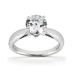 1.57 Ct. Natural Earth Mined Diamond Engagement Solitaire Ring Gold New