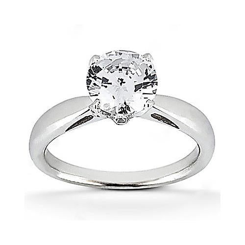 1.57 Ct. Natural Earth Mined Diamond Engagement Solitaire Ring Gold New