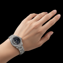176200 Rolex Oyster Perpetual iced-out 26mm Ladies Watch