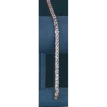 18.90 Carat Real Princess Cut Diamond Tennis Bracelet White Gold 14K Jewelry