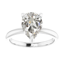 Brilliant Diamond Solitaire Ring 1-ct 14K White Gold – main view