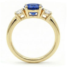 1 Carat Three Stone Natural Earth Mined Diamond Engagement Ring 14K Yellow Gold