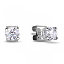 1.20 Carats Round Real Natural Earth Mined Diamond Stud Earring Jewellery
