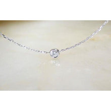 1.25 Ct Bezel Set Round Real Natural Earth Mined Diamond Necklace Pendant
