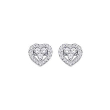 1.26 Ct Round Brilliant Cut Natural Diamond Women Stud Halo Earring