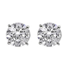 1.3 Ct Round Cut Genuine Natural Earth Mined Diamond Stud Earring