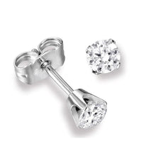 1.45 Ct Round Solitaire Real Natural Earth Mined Diamond Stud Earring 14K Gold Crown Setting