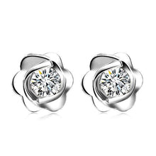 1.5 Carats Real Diamond Studs Women Earring Gold 14K